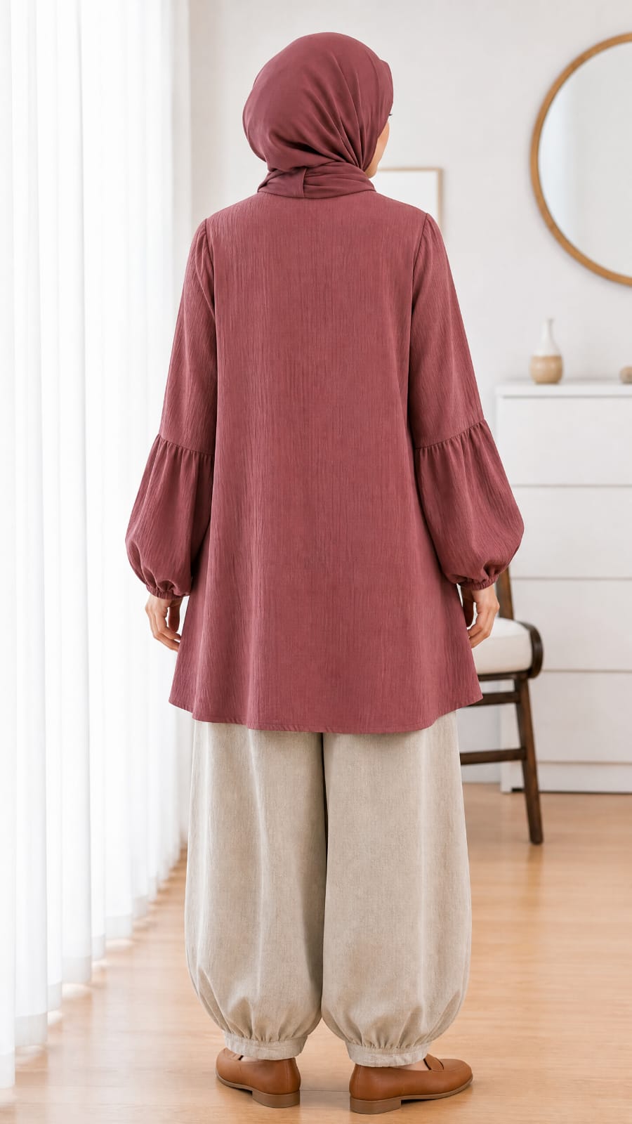 DUSTY ROSE HAVEN  CO-ORD SET