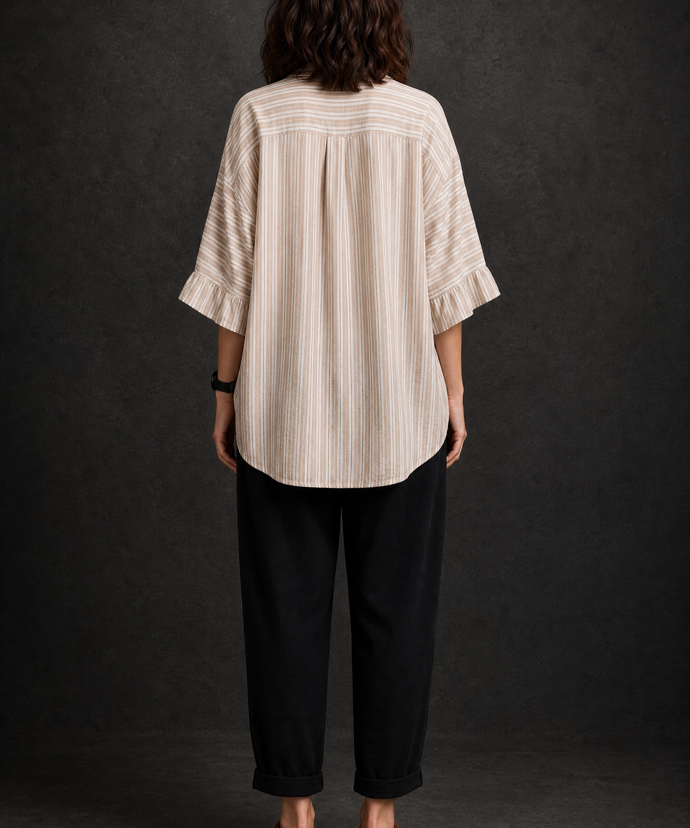 STRIPE LINEN CO-ORD SET