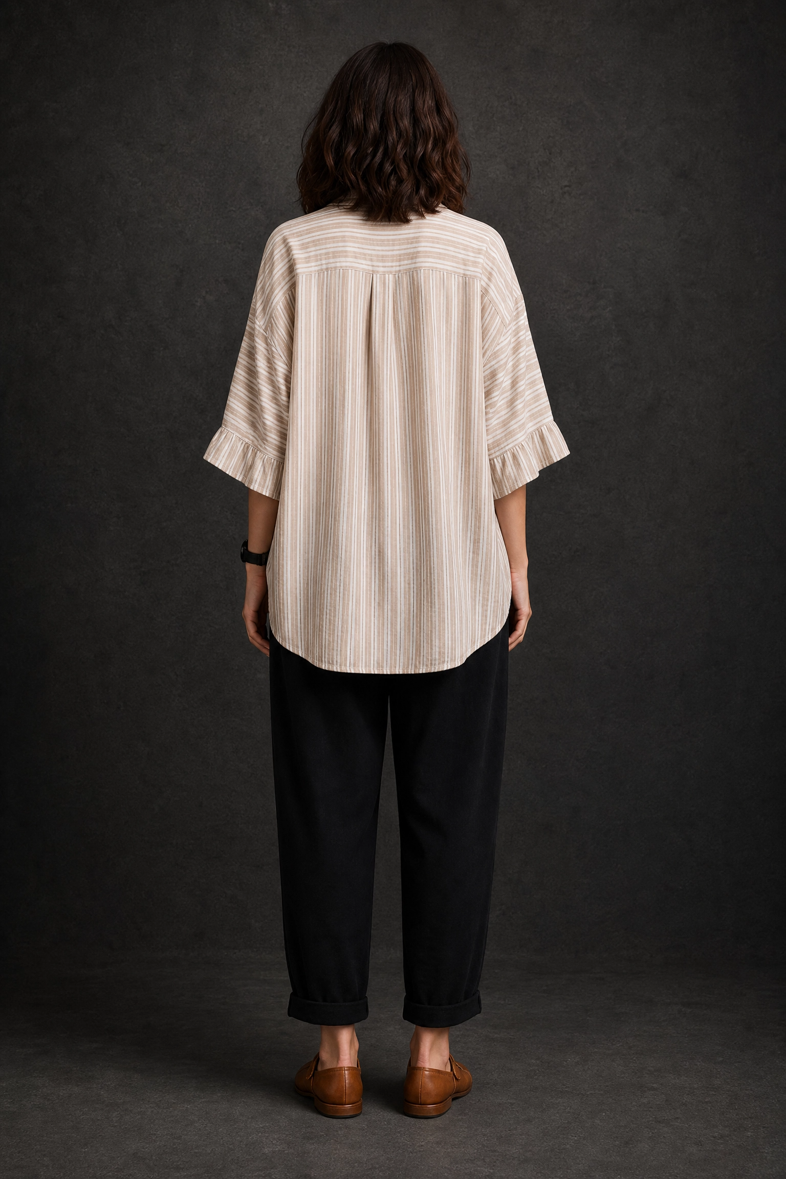 STRIPE LINEN CO-ORD SET