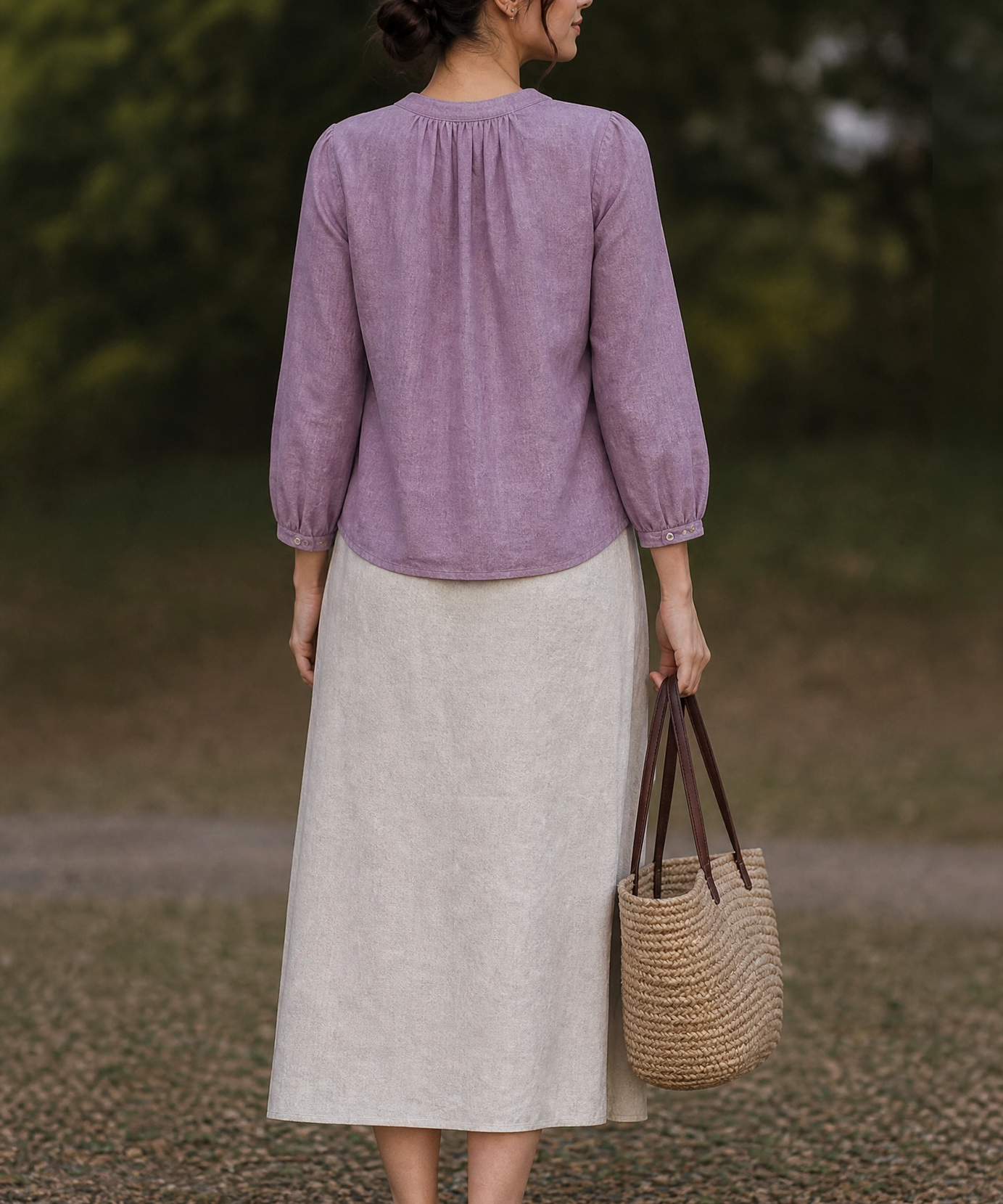 LAVENDER BLOOM COTTON CO-ORD SET