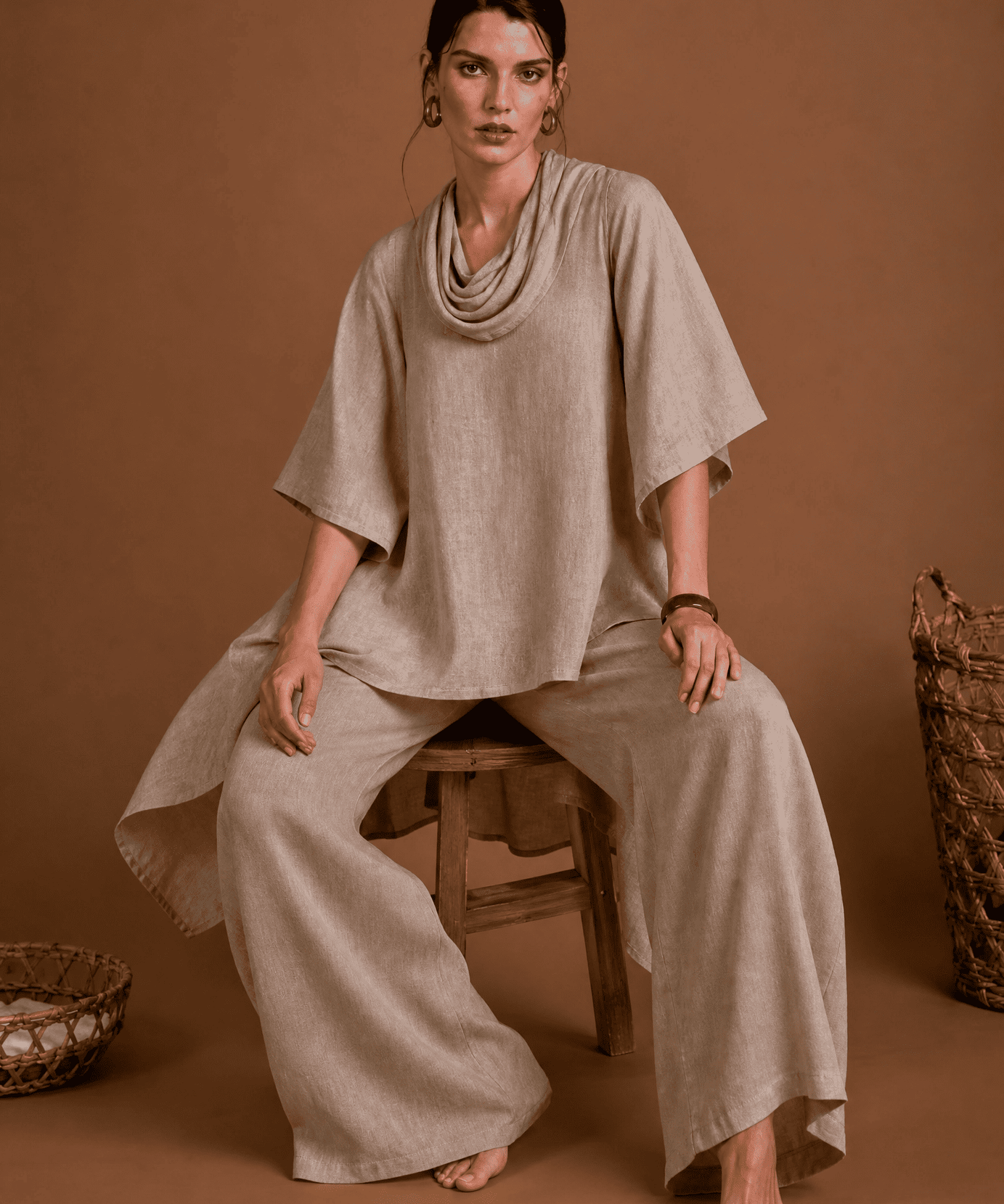 SAGE LINEN CO-ORD SET