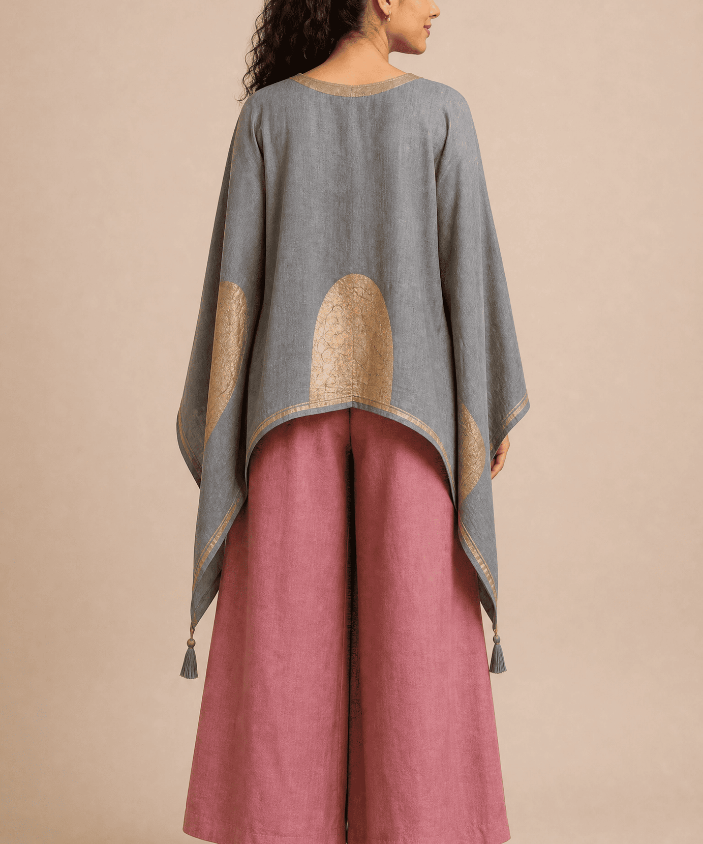 ASYMMETRIC LINEN CO-ORD SET